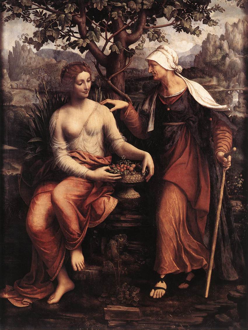 Francesco_Melzi_-_Pomona_and_Vertumnus_-_WGA14794