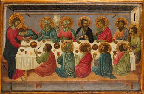 1г_Ugolino_di_Nerio._The_Last_Supper_Metropolitan_mus._N-Y
